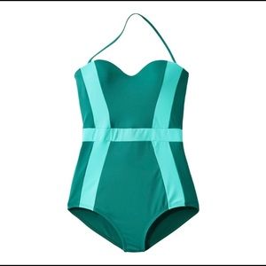 Like New Adore Me Retro One Piece Swimsuit
